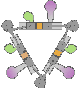 Animated GIF of Deltic engine