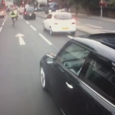 Screenshot from self-taken video of Jeremy Vine being a cock