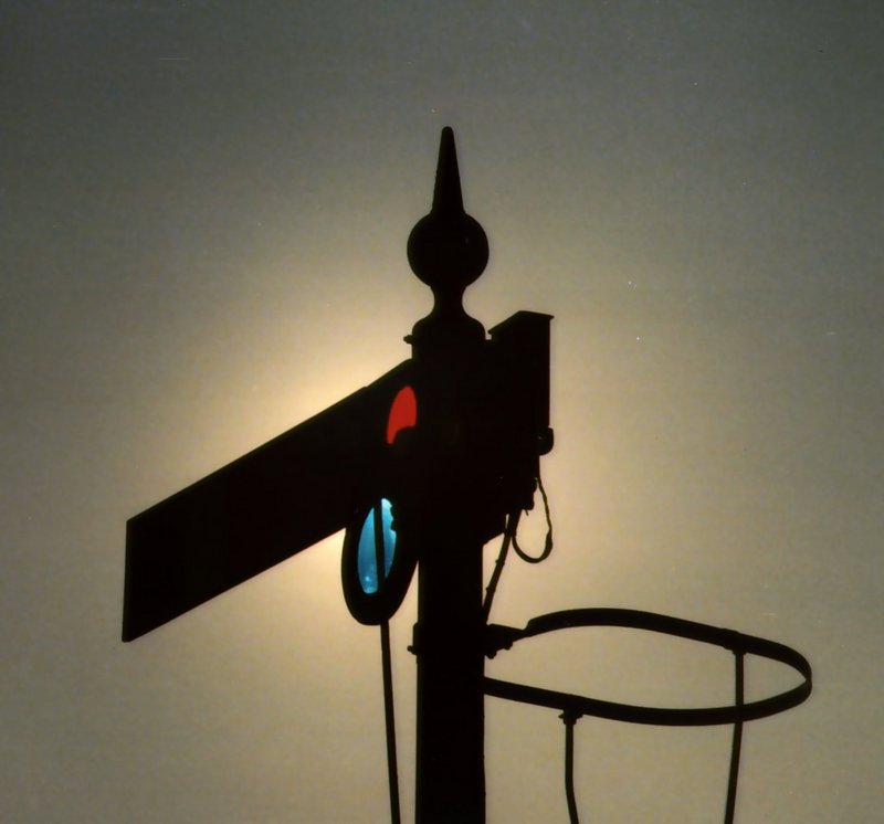 Semaphore signals at Worcester Shrub Hill, view 3