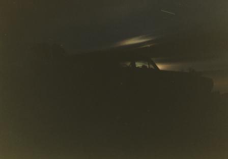 My first car, in the dark